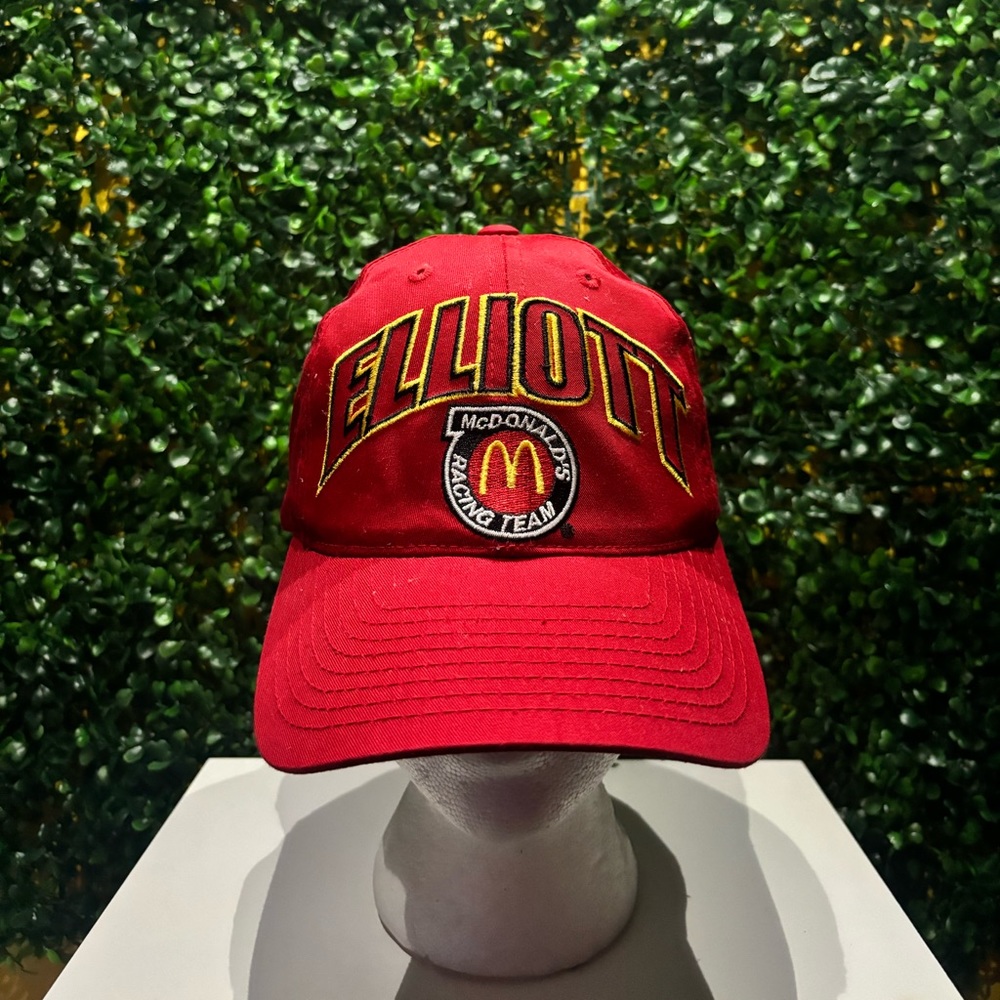 Billie Elliott NASCAR McDonald’s hat